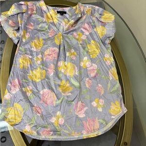 Floral Print Women's Top